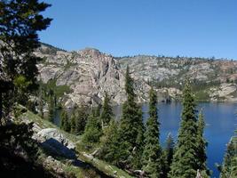 A Lake in the Californian Mountains (Plumas National Forest)