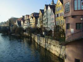 The River Neckar in Tübingen (In the Fall)